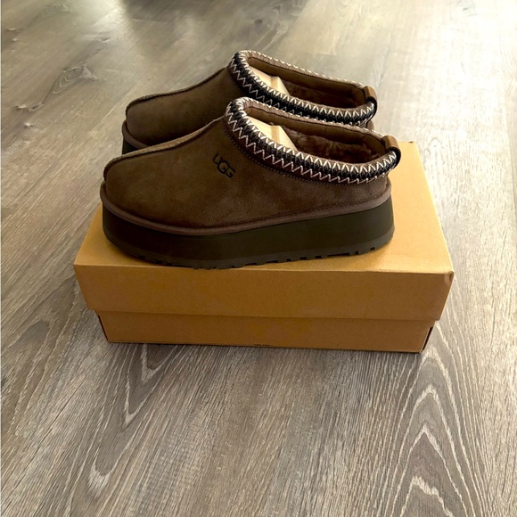 UGG | Shoes | Nwtugg Tazz Platformcolor Hickory | Poshmark